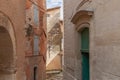 Medieval provencal village Gordes narrow streets, limestone old buildings with portals.ÃÂ Vaucluse, Provence Royalty Free Stock Photo